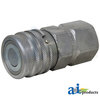 A & I Products Coupler, Female Flat Face;  FEM Series, ISO16028 5" x3" x1" A-FEM-501-8FP-NL